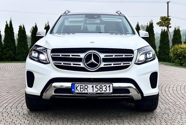 Mercedes-Benz GLS cena 209000 przebieg: 124000, rok produkcji 2018 z Czchów małe 631